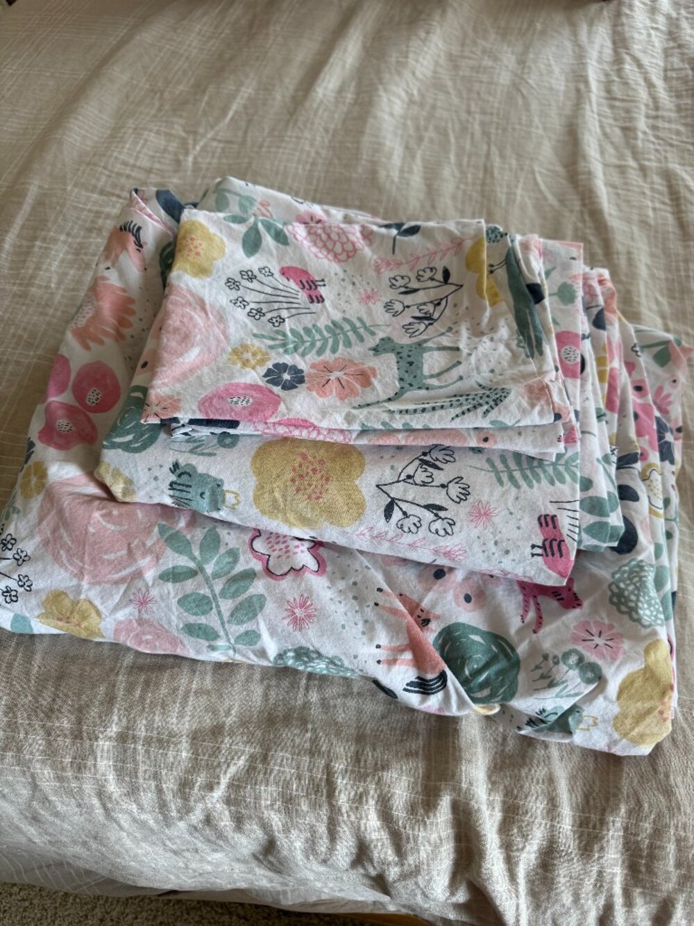 Pottery Barn Kids Sasha's Garden Sheets